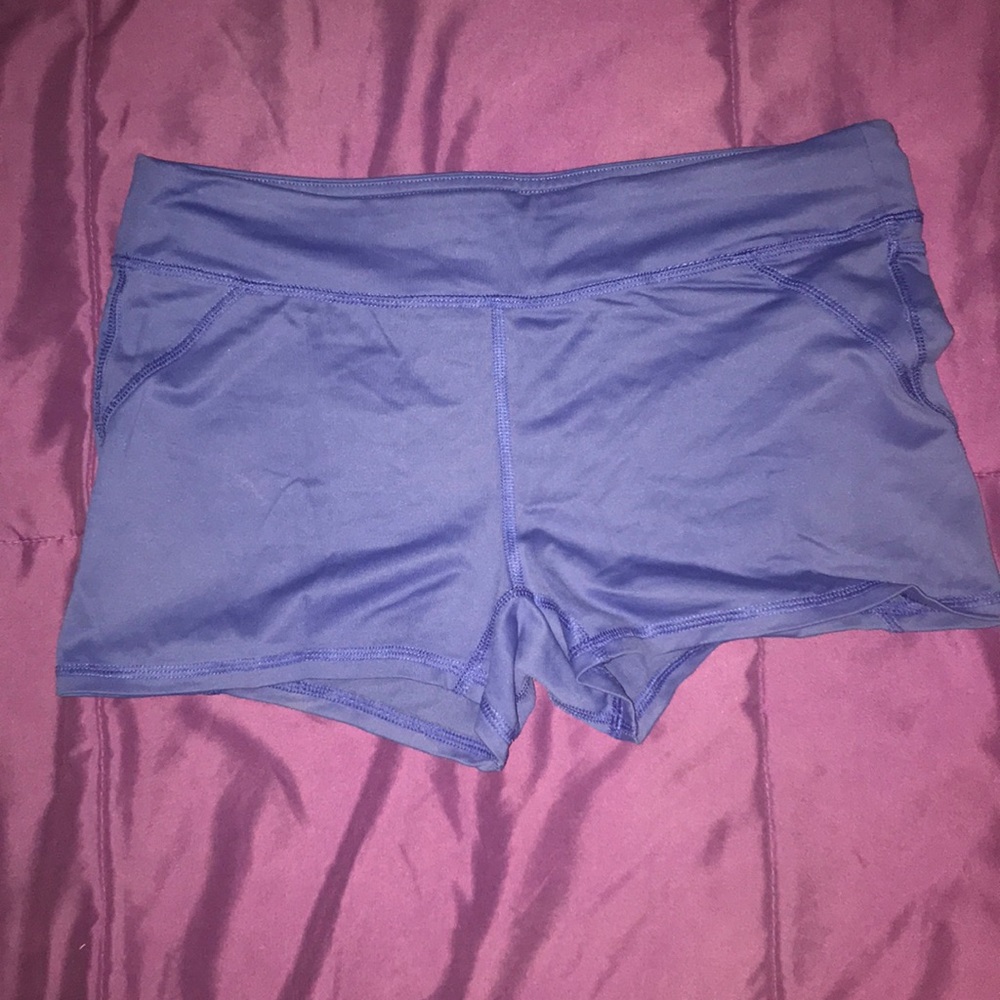 Forever 21 blue workout shorts